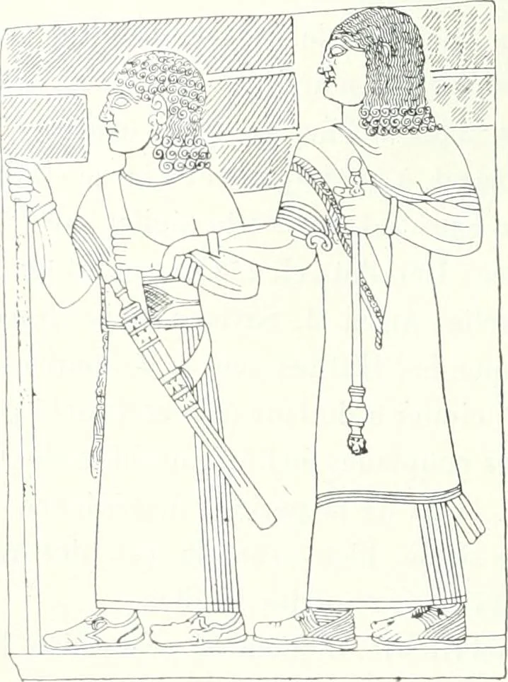 An illustration from Syria, 1920, leaf 345