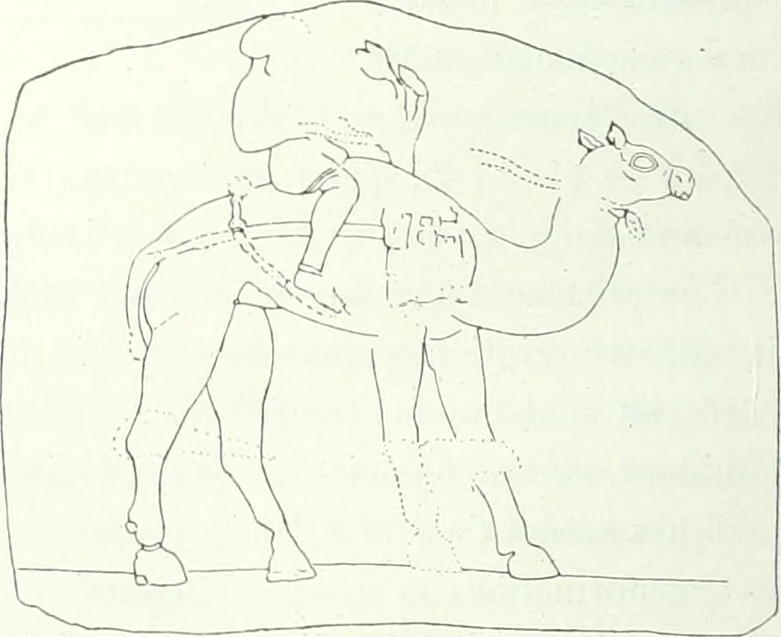 An illustration from Syria, 1920, leaf 357