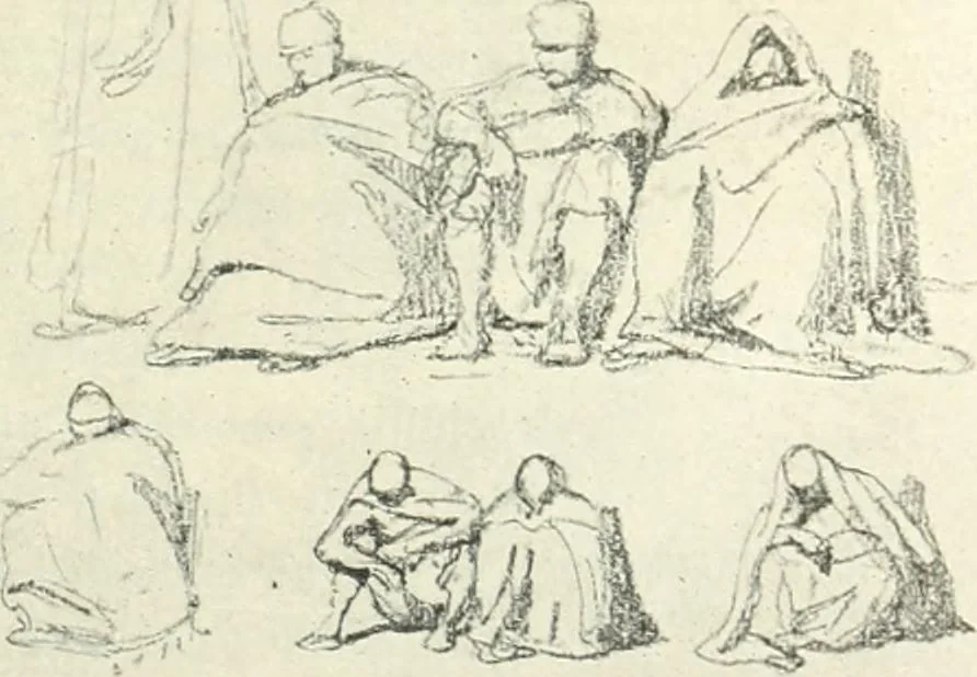 An illustration from Syria, 1920, leaf 82