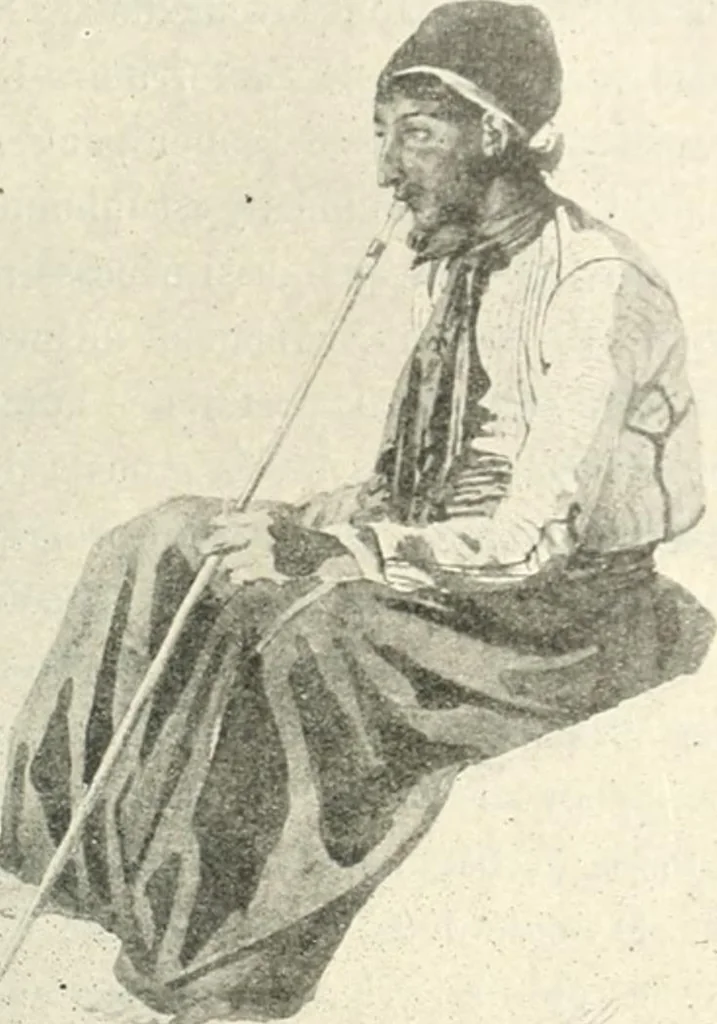 An illustration from Syria, 1920, leaf 84