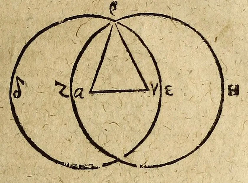An illustration from Systema compendiosum totius mathematices, hoc est, geometriæ, opticæ, astronomiæ et geographiæ,, 1621, leaf 111