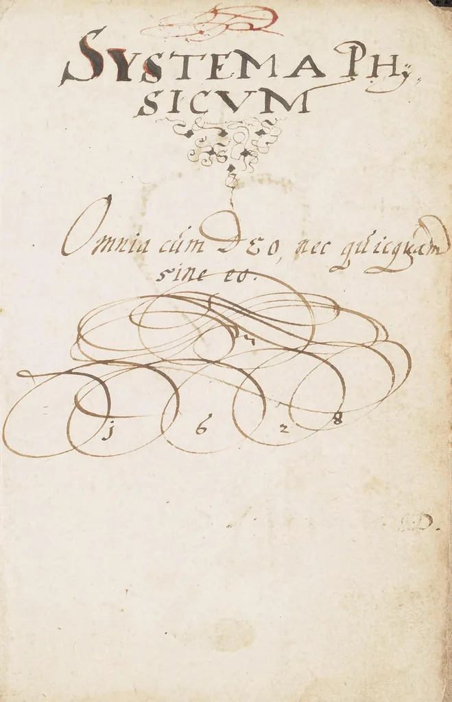 An illustration from Systema physicum : omnia cum Deo, nec quicquam sine eo, 1548, leaf 5