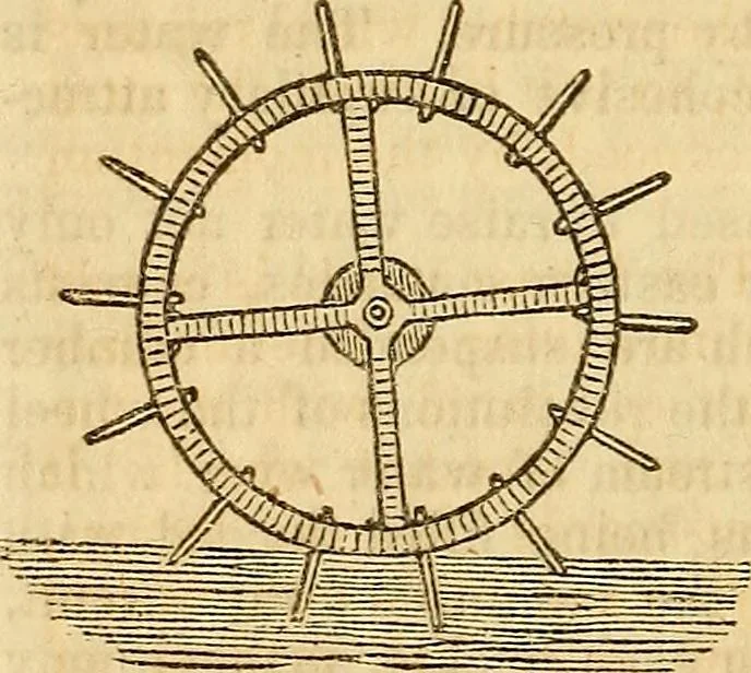 An illustration from A system of natural philosophy, designed for the use of schools and academies, 1845, leaf 177
