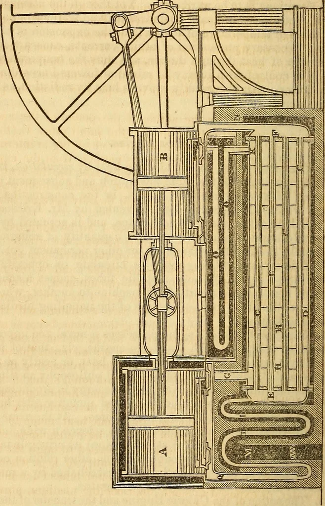 An illustration from A system of natural philosophy, designed for the use of schools and academies, 1845, leaf 327