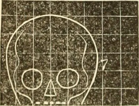 An illustration from A system of phrenology, 1839, leaf 209