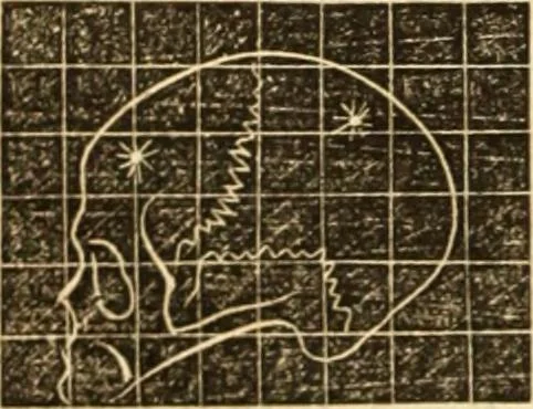 An illustration from A system of phrenology, 1839, leaf 595