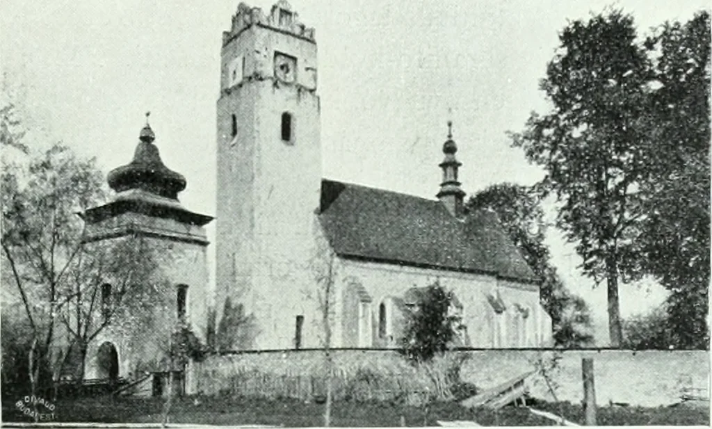 An illustration from Szepesvármegye müvészeti emlékei. A Müemlékek Országos Bizottsága támogatásával kiadja a Szepesvármegyei Történelmi Társulat; szerk. Vajdovszky János, 1905, leaf 106