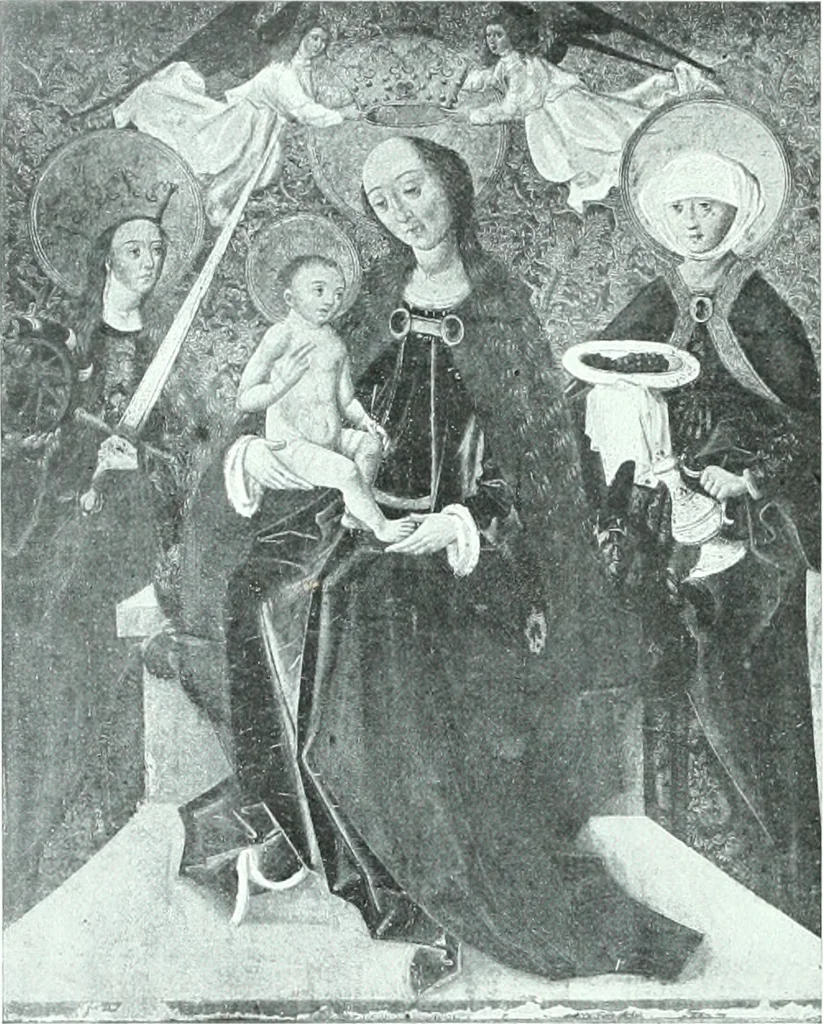 An illustration from Szepesvármegye müvészeti emlékei. A Müemlékek Országos Bizottsága támogatásával kiadja a Szepesvármegyei Történelmi Társulat; szerk. Vajdovszky János, 1905, leaf 159
