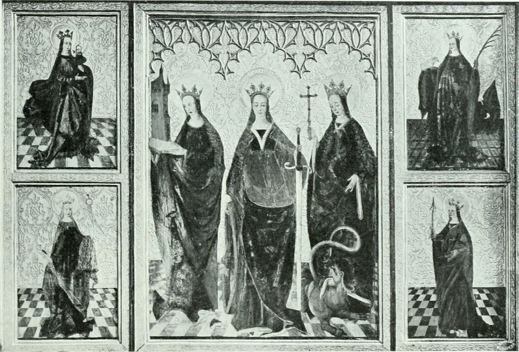 An illustration from Szepesvármegye müvészeti emlékei. A Müemlékek Országos Bizottsága támogatásával kiadja a Szepesvármegyei Történelmi Társulat; szerk. Vajdovszky János, 1905, leaf 160