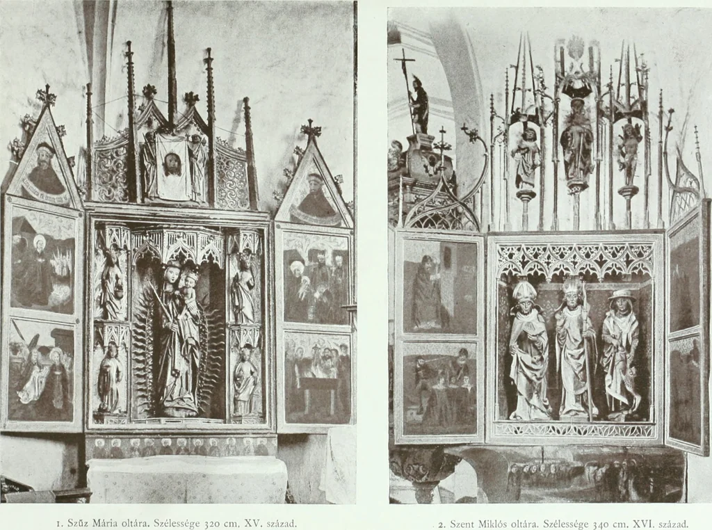 An illustration from Szepesvármegye müvészeti emlékei. A Müemlékek Országos Bizottsága támogatásával kiadja a Szepesvármegyei Történelmi Társulat; szerk. Vajdovszky János, 1905, leaf 178