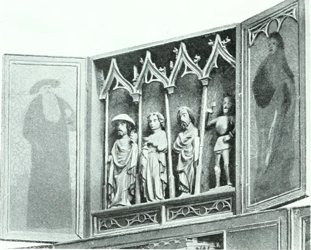 An illustration from Szepesvármegye müvészeti emlékei. A Müemlékek Országos Bizottsága támogatásával kiadja a Szepesvármegyei Történelmi Társulat; szerk. Vajdovszky János, 1905, leaf 181