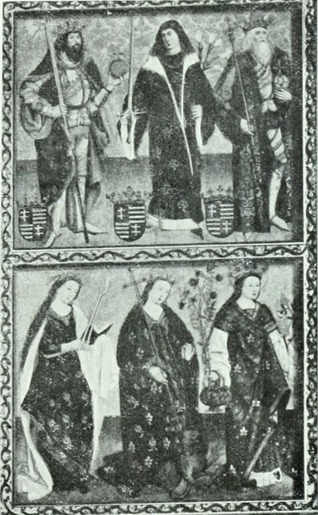 An illustration from Szepesvármegye müvészeti emlékei. A Müemlékek Országos Bizottsága támogatásával kiadja a Szepesvármegyei Történelmi Társulat; szerk. Vajdovszky János, 1905, leaf 188