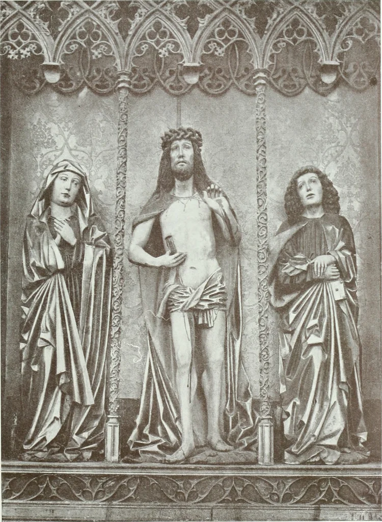 An illustration from Szepesvármegye müvészeti emlékei. A Müemlékek Országos Bizottsága támogatásával kiadja a Szepesvármegyei Történelmi Társulat; szerk. Vajdovszky János, 1905, leaf 198
