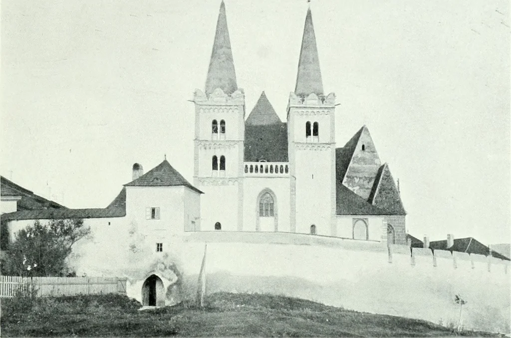 An illustration from Szepesvármegye müvészeti emlékei. A Müemlékek Országos Bizottsága támogatásával kiadja a Szepesvármegyei Történelmi Társulat; szerk. Vajdovszky János, 1905, leaf 20