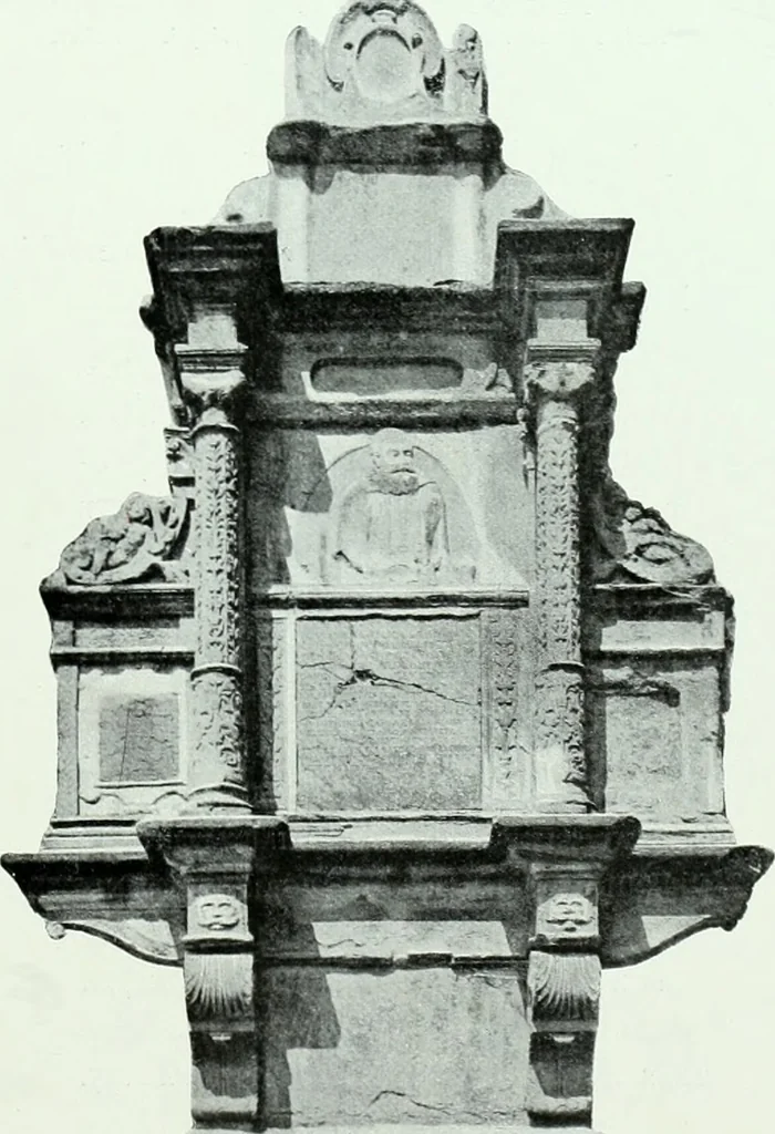 An illustration from Szepesvármegye müvészeti emlékei. A Müemlékek Országos Bizottsága támogatásával kiadja a Szepesvármegyei Történelmi Társulat; szerk. Vajdovszky János, 1905, leaf 208