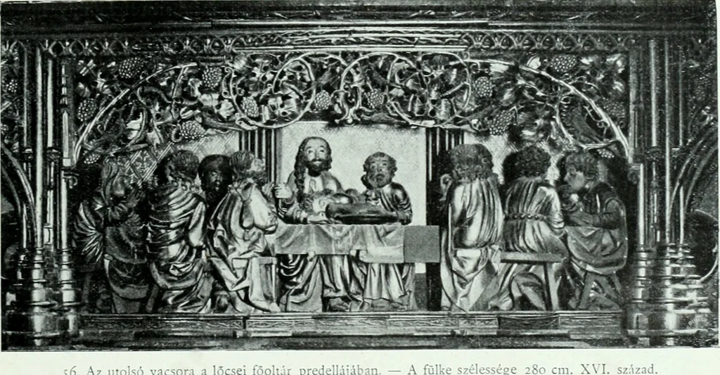 An illustration from Szepesvármegye müvészeti emlékei. A Müemlékek Országos Bizottsága támogatásával kiadja a Szepesvármegyei Történelmi Társulat; szerk. Vajdovszky János, 1905, leaf 218