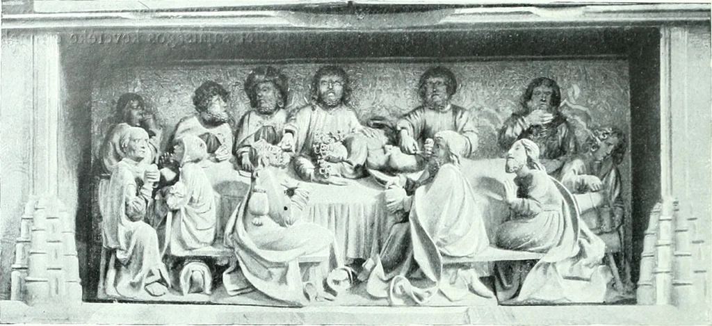 An illustration from Szepesvármegye müvészeti emlékei. A Müemlékek Országos Bizottsága támogatásával kiadja a Szepesvármegyei Történelmi Társulat; szerk. Vajdovszky János, 1905, leaf 235