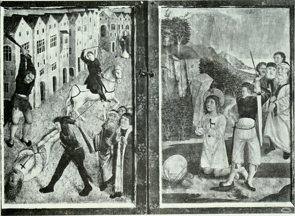 An illustration from Szepesvármegye müvészeti emlékei. A Müemlékek Országos Bizottsága támogatásával kiadja a Szepesvármegyei Történelmi Társulat; szerk. Vajdovszky János, 1905, leaf 238