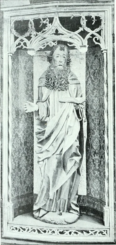 An illustration from Szepesvármegye müvészeti emlékei. A Müemlékek Országos Bizottsága támogatásával kiadja a Szepesvármegyei Történelmi Társulat; szerk. Vajdovszky János, 1905, leaf 239