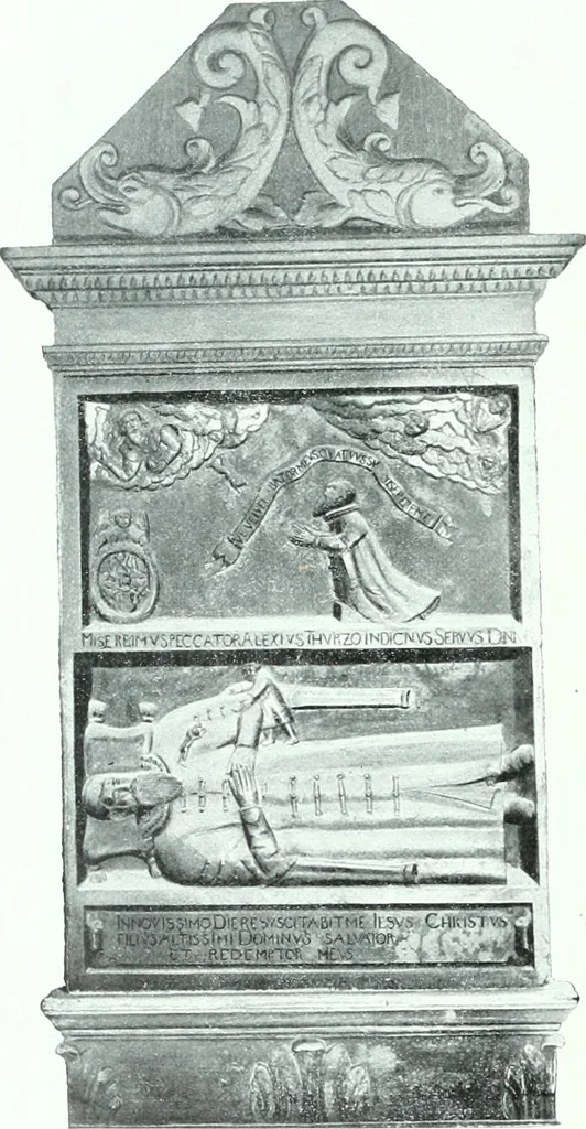 An illustration from Szepesvármegye müvészeti emlékei. A Müemlékek Országos Bizottsága támogatásával kiadja a Szepesvármegyei Történelmi Társulat; szerk. Vajdovszky János, 1905, leaf 261