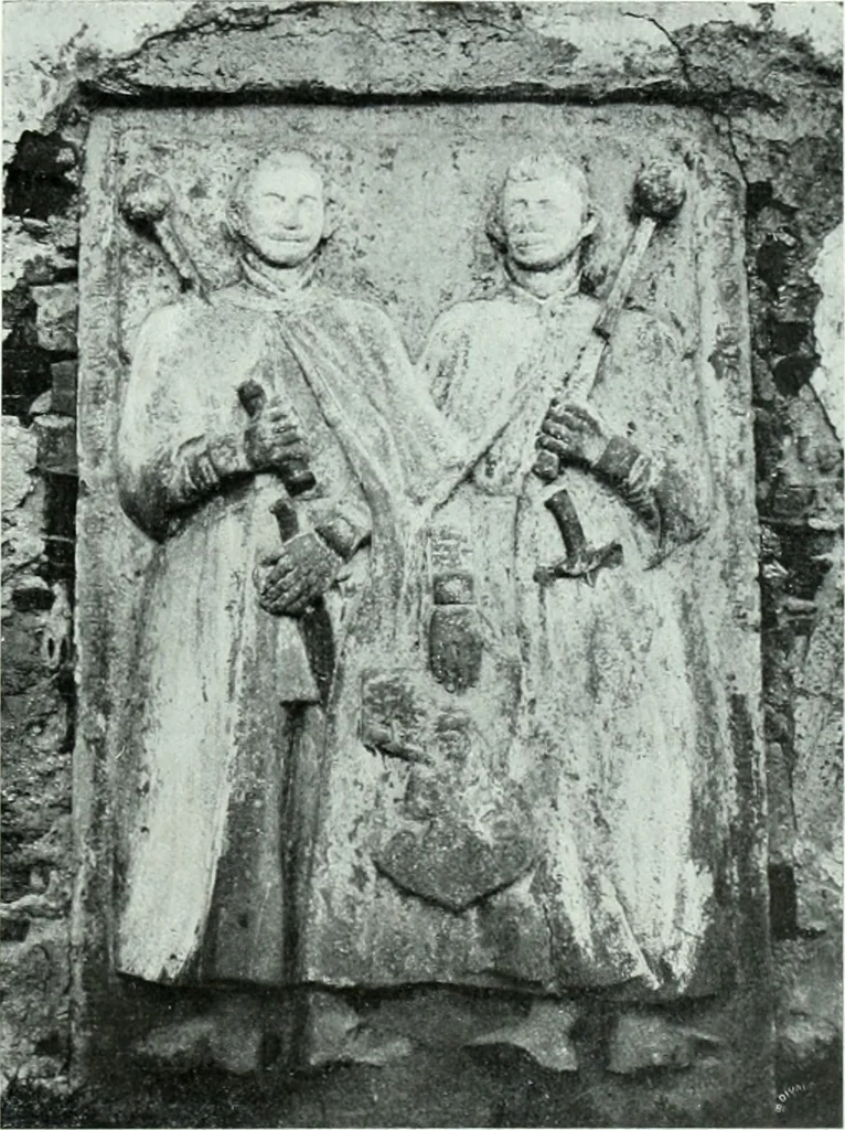 An illustration from Szepesvármegye müvészeti emlékei. A Müemlékek Országos Bizottsága támogatásával kiadja a Szepesvármegyei Történelmi Társulat; szerk. Vajdovszky János, 1905, leaf 264