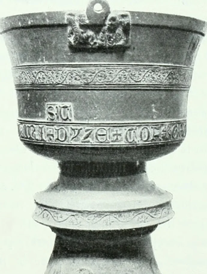 An illustration from Szepesvármegye müvészeti emlékei. A Müemlékek Országos Bizottsága támogatásával kiadja a Szepesvármegyei Történelmi Társulat; szerk. Vajdovszky János, 1905, leaf 280