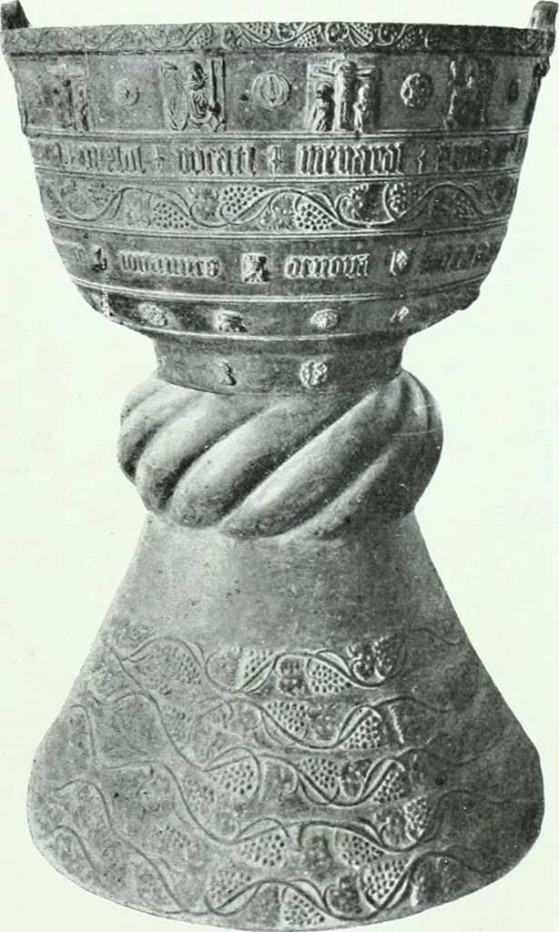 An illustration from Szepesvármegye müvészeti emlékei. A Müemlékek Országos Bizottsága támogatásával kiadja a Szepesvármegyei Történelmi Társulat; szerk. Vajdovszky János, 1905, leaf 286