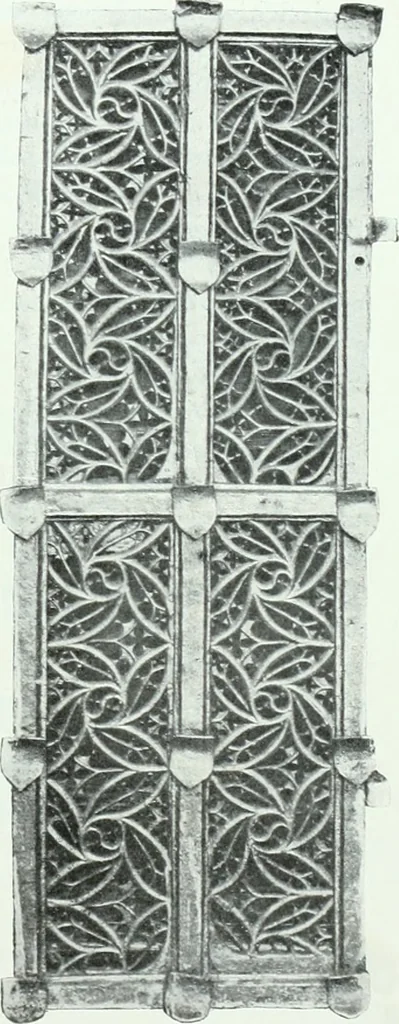 An illustration from Szepesvármegye müvészeti emlékei. A Müemlékek Országos Bizottsága támogatásával kiadja a Szepesvármegyei Történelmi Társulat; szerk. Vajdovszky János, 1905, leaf 290