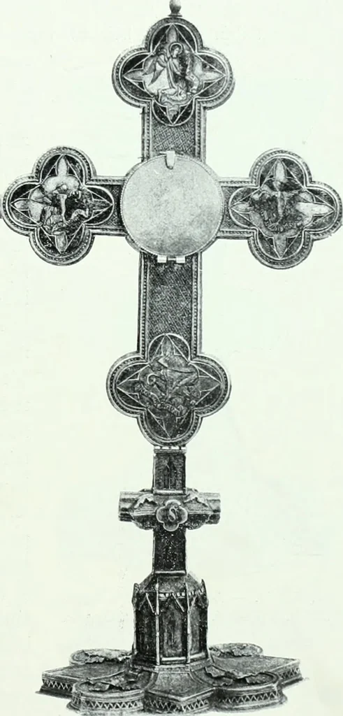 An illustration from Szepesvármegye müvészeti emlékei. A Müemlékek Országos Bizottsága támogatásával kiadja a Szepesvármegyei Történelmi Társulat; szerk. Vajdovszky János, 1905, leaf 296
