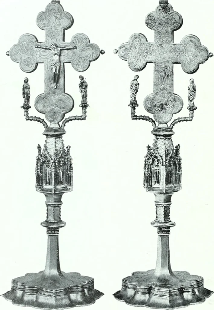 An illustration from Szepesvármegye müvészeti emlékei. A Müemlékek Országos Bizottsága támogatásával kiadja a Szepesvármegyei Történelmi Társulat; szerk. Vajdovszky János, 1905, leaf 301