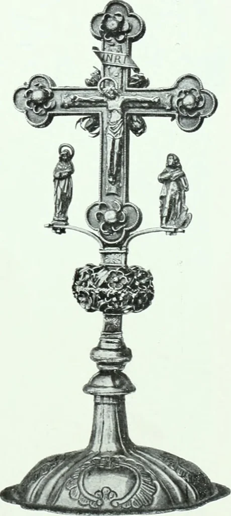 An illustration from Szepesvármegye müvészeti emlékei. A Müemlékek Országos Bizottsága támogatásával kiadja a Szepesvármegyei Történelmi Társulat; szerk. Vajdovszky János, 1905, leaf 302