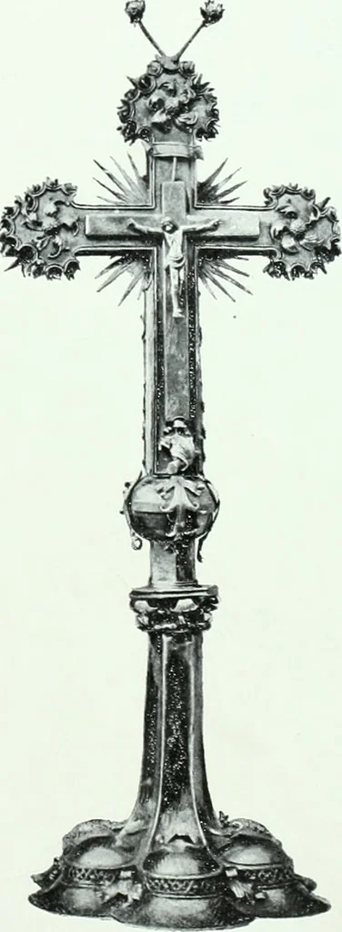An illustration from Szepesvármegye müvészeti emlékei. A Müemlékek Országos Bizottsága támogatásával kiadja a Szepesvármegyei Történelmi Társulat; szerk. Vajdovszky János, 1905, leaf 312