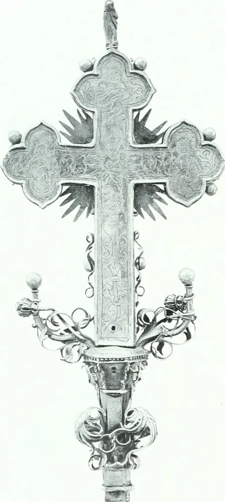 An illustration from Szepesvármegye müvészeti emlékei. A Müemlékek Országos Bizottsága támogatásával kiadja a Szepesvármegyei Történelmi Társulat; szerk. Vajdovszky János, 1905, leaf 313