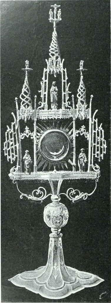 An illustration from Szepesvármegye müvészeti emlékei. A Müemlékek Országos Bizottsága támogatásával kiadja a Szepesvármegyei Történelmi Társulat; szerk. Vajdovszky János, 1905, leaf 319