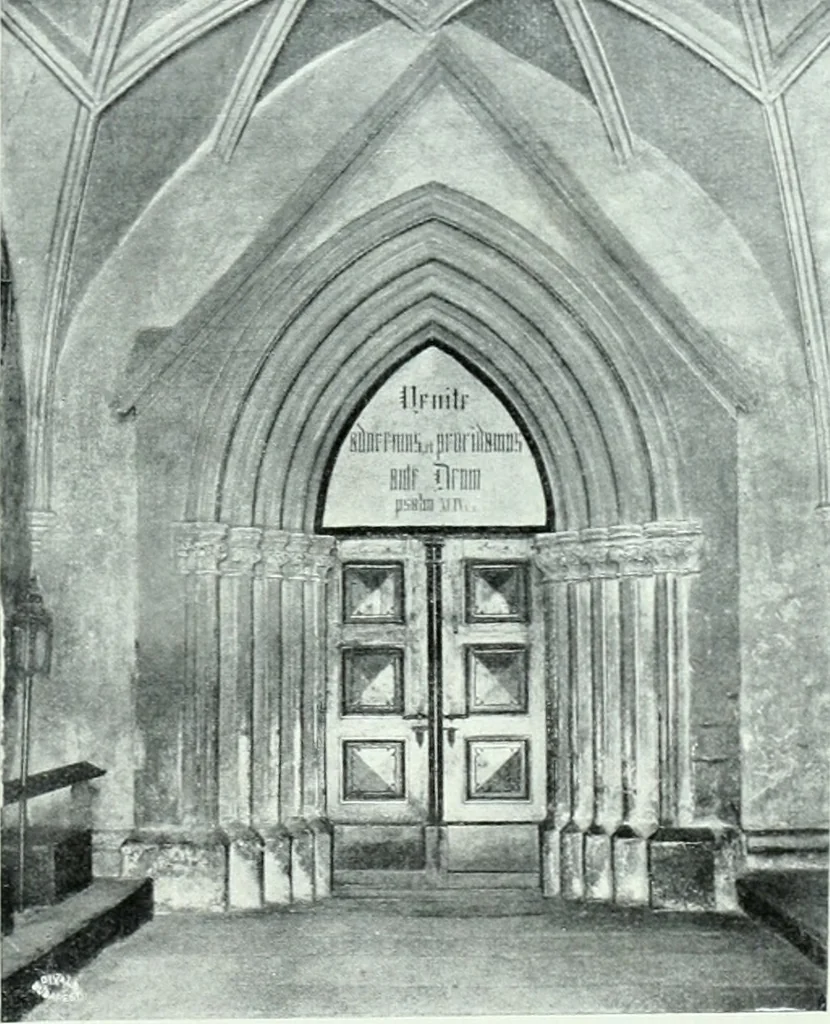 An illustration from Szepesvármegye müvészeti emlékei. A Müemlékek Országos Bizottsága támogatásával kiadja a Szepesvármegyei Történelmi Társulat; szerk. Vajdovszky János, 1905, leaf 32