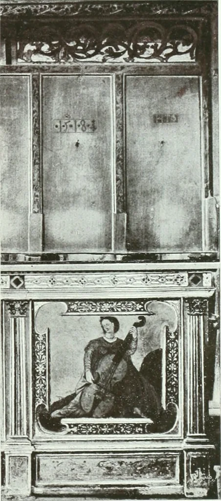 An illustration from Szepesvármegye müvészeti emlékei. A Müemlékek Országos Bizottsága támogatásával kiadja a Szepesvármegyei Történelmi Társulat; szerk. Vajdovszky János, 1905, leaf 328