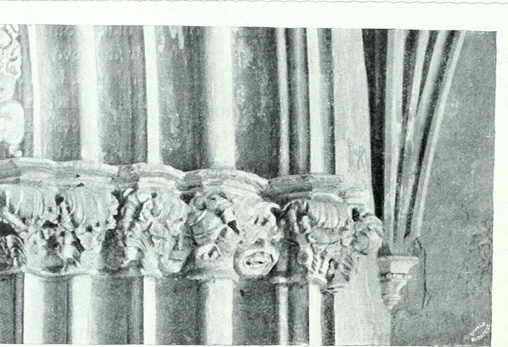 An illustration from Szepesvármegye müvészeti emlékei. A Müemlékek Országos Bizottsága támogatásával kiadja a Szepesvármegyei Történelmi Társulat; szerk. Vajdovszky János, 1905, leaf 33