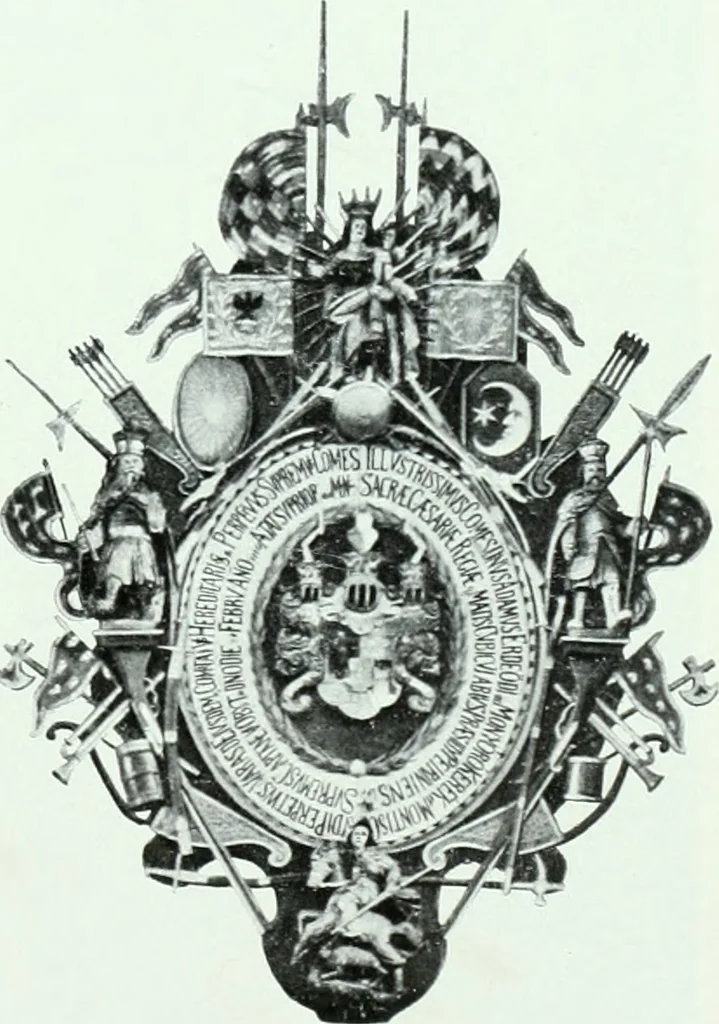 An illustration from Szepesvármegye müvészeti emlékei. A Müemlékek Országos Bizottsága támogatásával kiadja a Szepesvármegyei Történelmi Társulat; szerk. Vajdovszky János, 1905, leaf 336