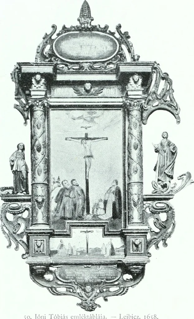 An illustration from Szepesvármegye müvészeti emlékei. A Müemlékek Országos Bizottsága támogatásával kiadja a Szepesvármegyei Történelmi Társulat; szerk. Vajdovszky János, 1905, leaf 339