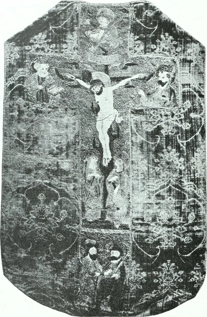 An illustration from Szepesvármegye müvészeti emlékei. A Müemlékek Országos Bizottsága támogatásával kiadja a Szepesvármegyei Történelmi Társulat; szerk. Vajdovszky János, 1905, leaf 349