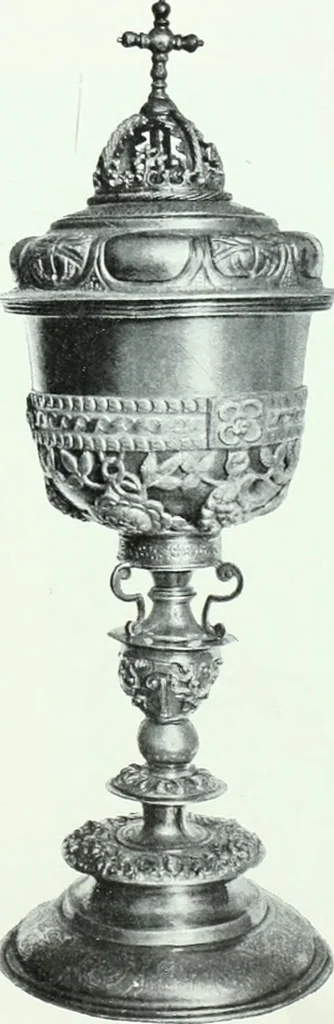 An illustration from Szepesvármegye müvészeti emlékei. A Müemlékek Országos Bizottsága támogatásával kiadja a Szepesvármegyei Történelmi Társulat; szerk. Vajdovszky János, 1905, leaf 366