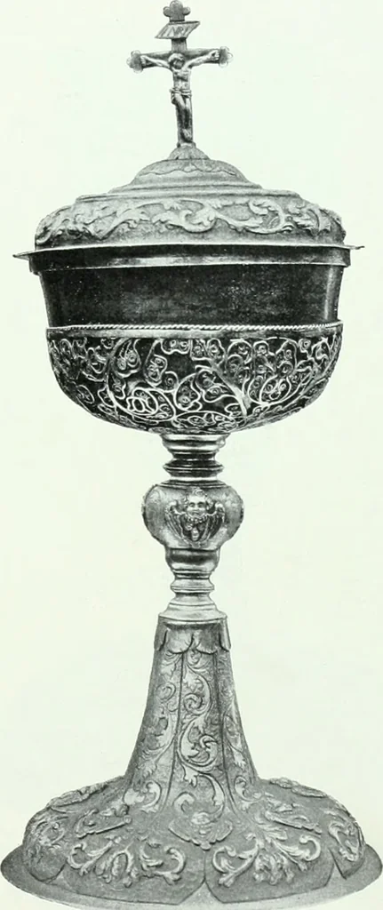 An illustration from Szepesvármegye müvészeti emlékei. A Müemlékek Országos Bizottsága támogatásával kiadja a Szepesvármegyei Történelmi Társulat; szerk. Vajdovszky János, 1905, leaf 370