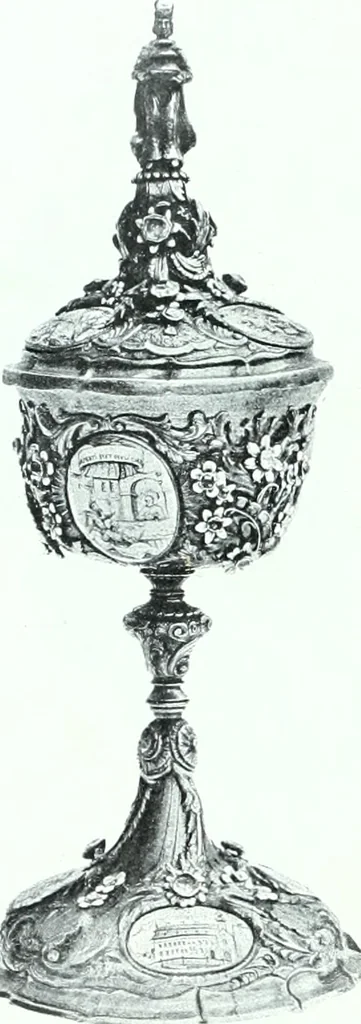 An illustration from Szepesvármegye müvészeti emlékei. A Müemlékek Országos Bizottsága támogatásával kiadja a Szepesvármegyei Történelmi Társulat; szerk. Vajdovszky János, 1905, leaf 377