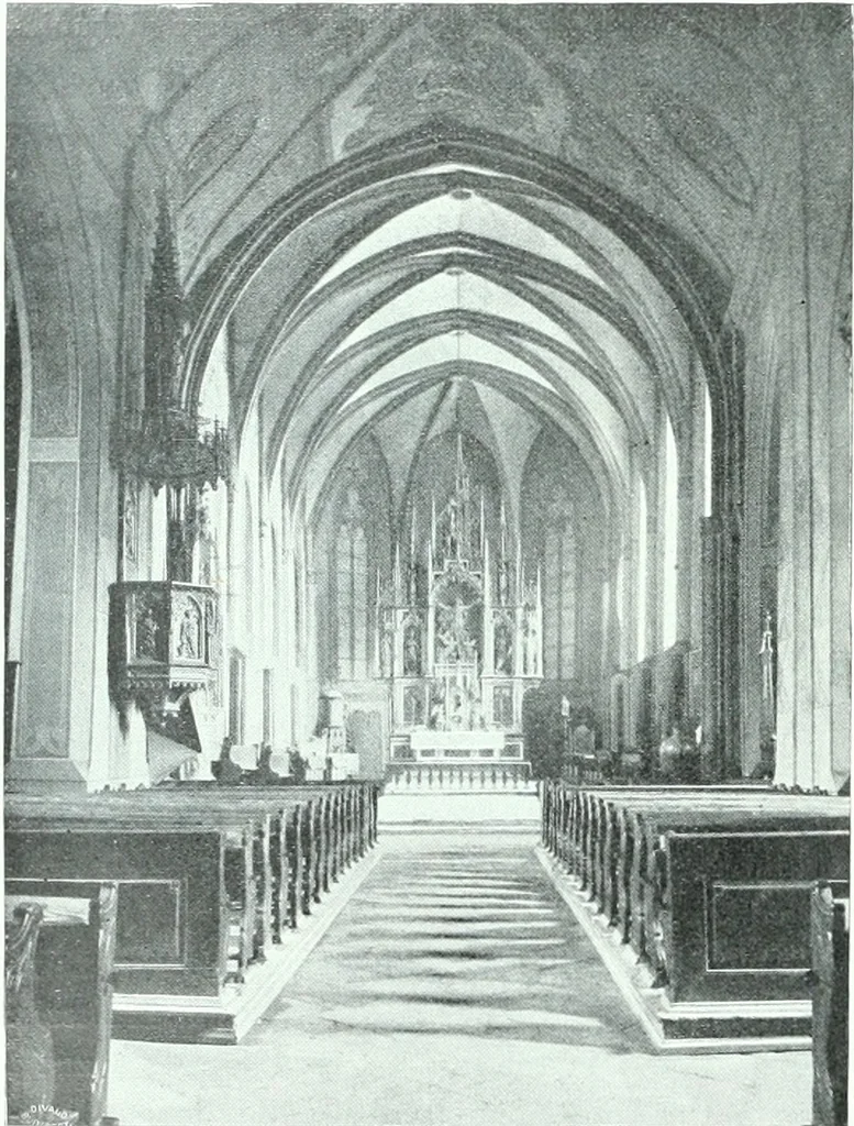 An illustration from Szepesvármegye müvészeti emlékei. A Müemlékek Országos Bizottsága támogatásával kiadja a Szepesvármegyei Történelmi Társulat; szerk. Vajdovszky János, 1905, leaf 55