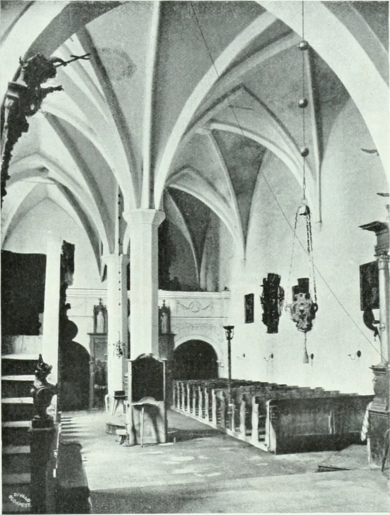 An illustration from Szepesvármegye müvészeti emlékei. A Müemlékek Országos Bizottsága támogatásával kiadja a Szepesvármegyei Történelmi Társulat; szerk. Vajdovszky János, 1905, leaf 68