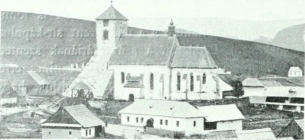 An illustration from Szepesvármegye müvészeti emlékei. A Müemlékek Országos Bizottsága támogatásával kiadja a Szepesvármegyei Történelmi Társulat; szerk. Vajdovszky János, 1905, leaf 73
