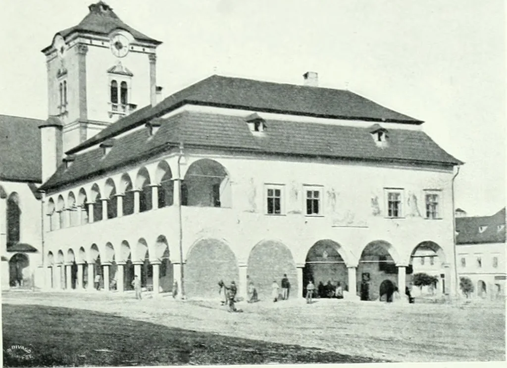 An illustration from Szepesvármegye müvészeti emlékei. A Müemlékek Országos Bizottsága támogatásával kiadja a Szepesvármegyei Történelmi Társulat; szerk. Vajdovszky János, 1905, leaf 86