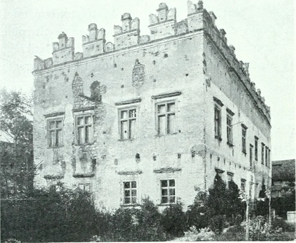An illustration from Szepesvármegye müvészeti emlékei. A Müemlékek Országos Bizottsága támogatásával kiadja a Szepesvármegyei Történelmi Társulat; szerk. Vajdovszky János, 1905, leaf 93
