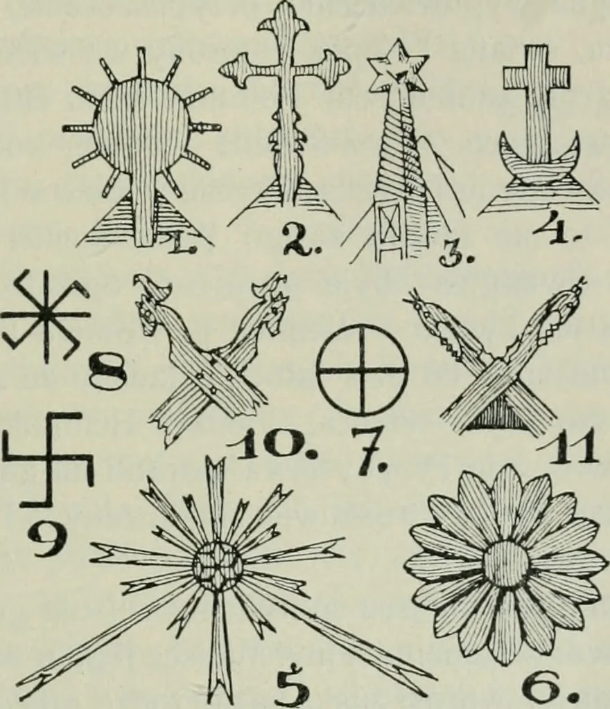 An illustration from Sztuka ludowa w Polsce, 1903, leaf 108