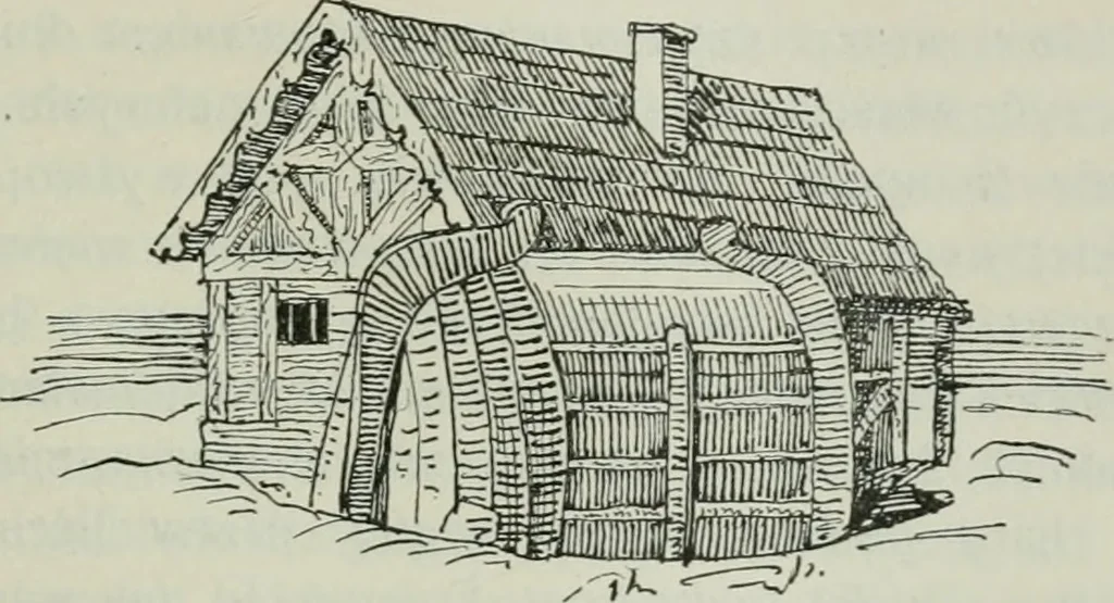 An illustration from Sztuka ludowa w Polsce, 1903, leaf 244